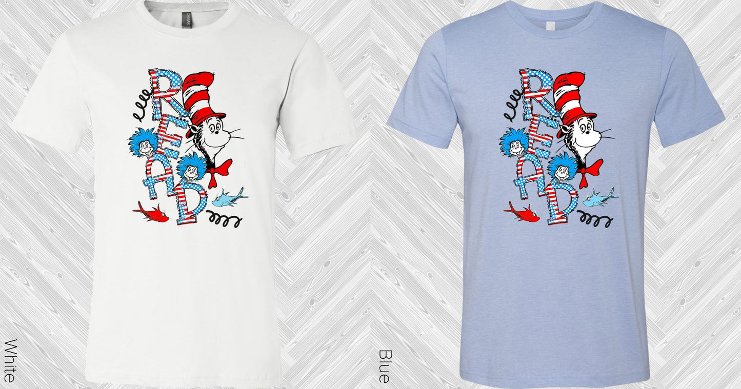 Read Cat In The Hat Graphic Tee Graphic Tee