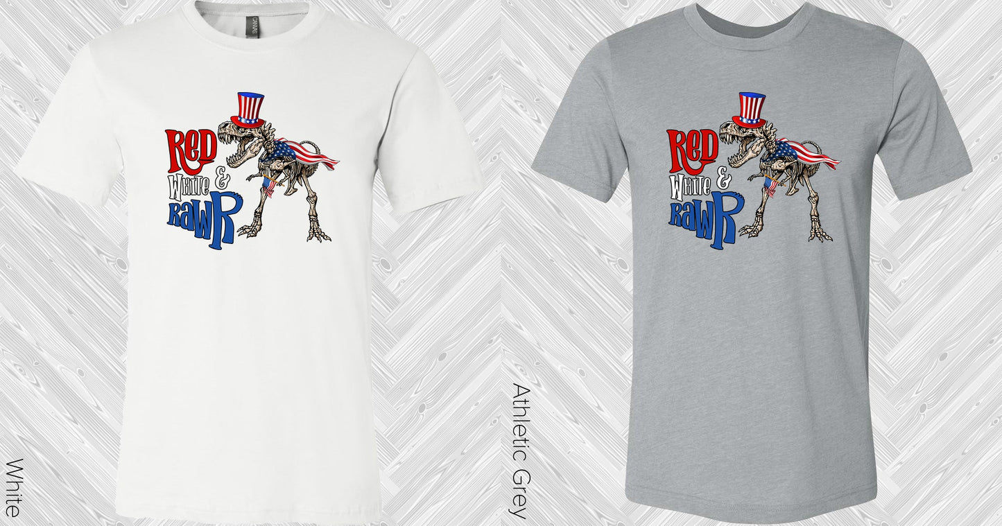 Red White & Rawr Graphic Tee Graphic Tee