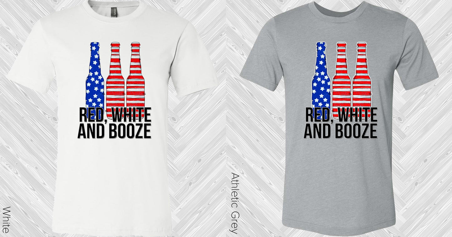 Red White And Booze Graphic Tee Graphic Tee