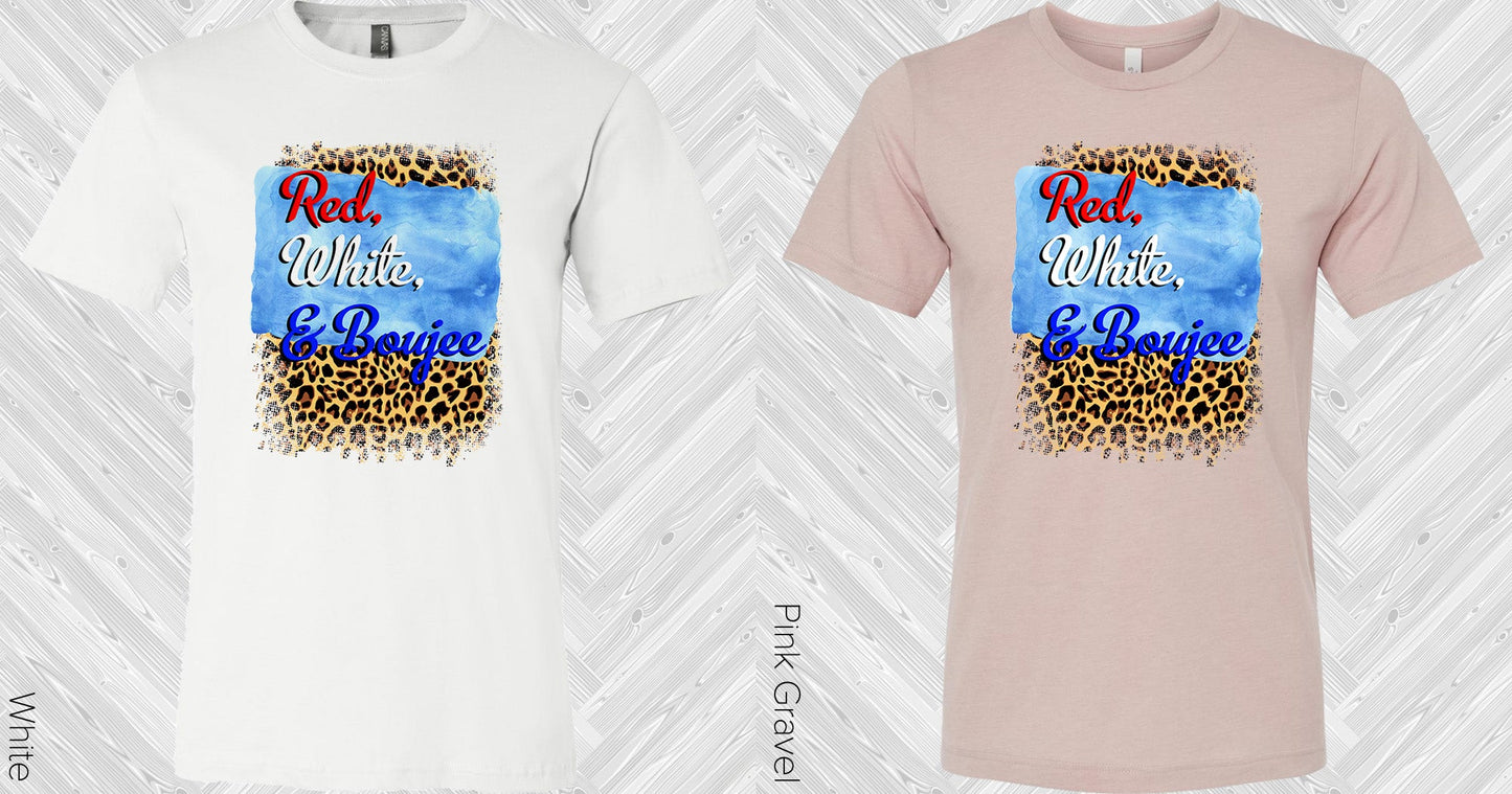 Red White And Boujee Graphic Tee Graphic Tee