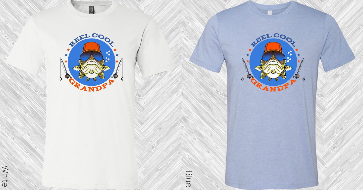 Reel Cool Grandpa Graphic Tee Graphic Tee