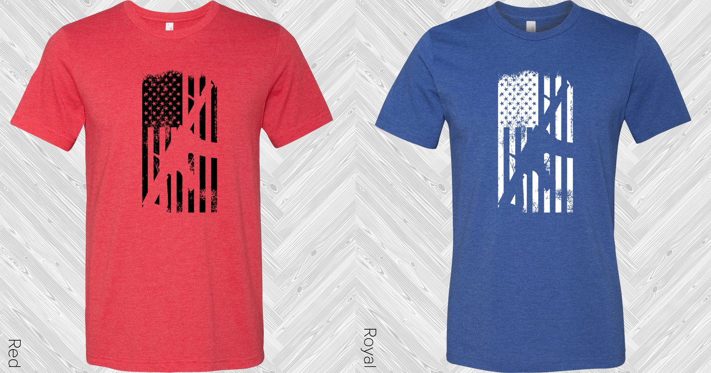 Rifle Flag Graphic Tee Graphic Tee