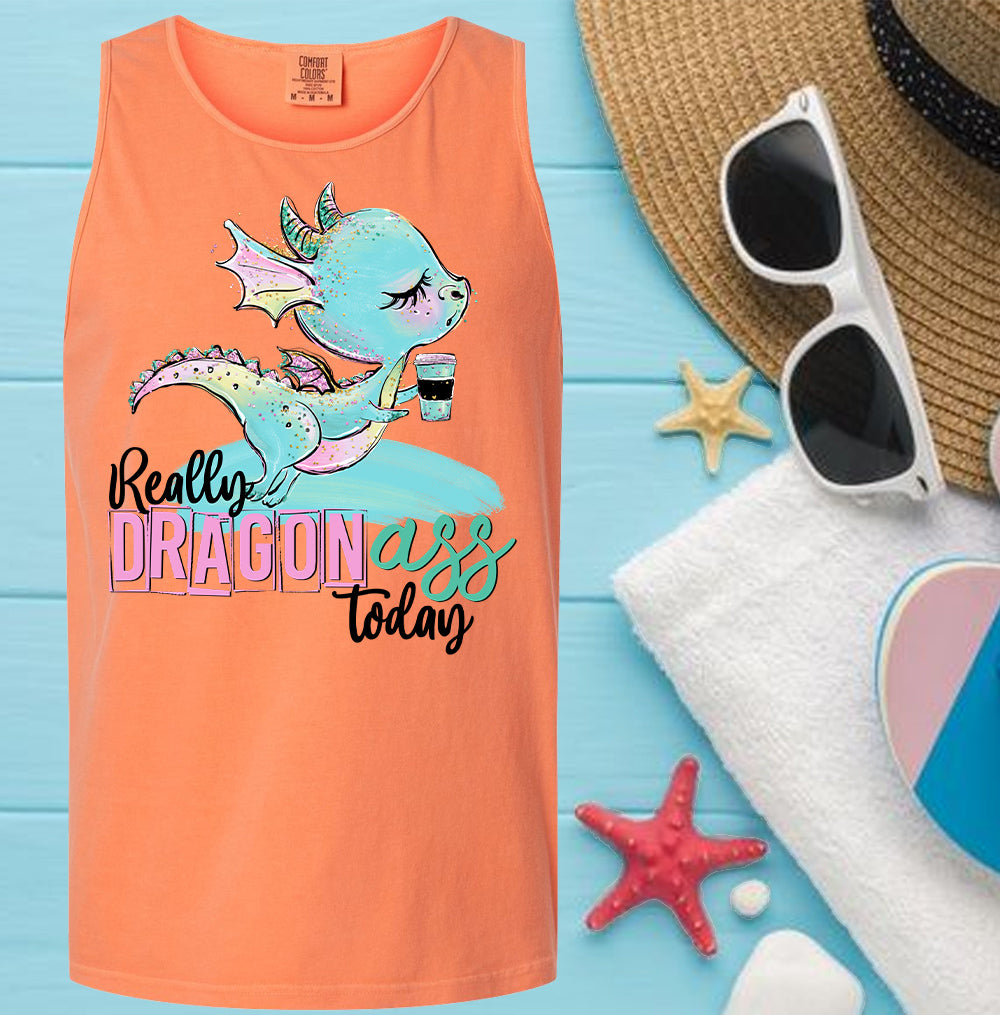 Really Dragon A** Today Graphic Tee