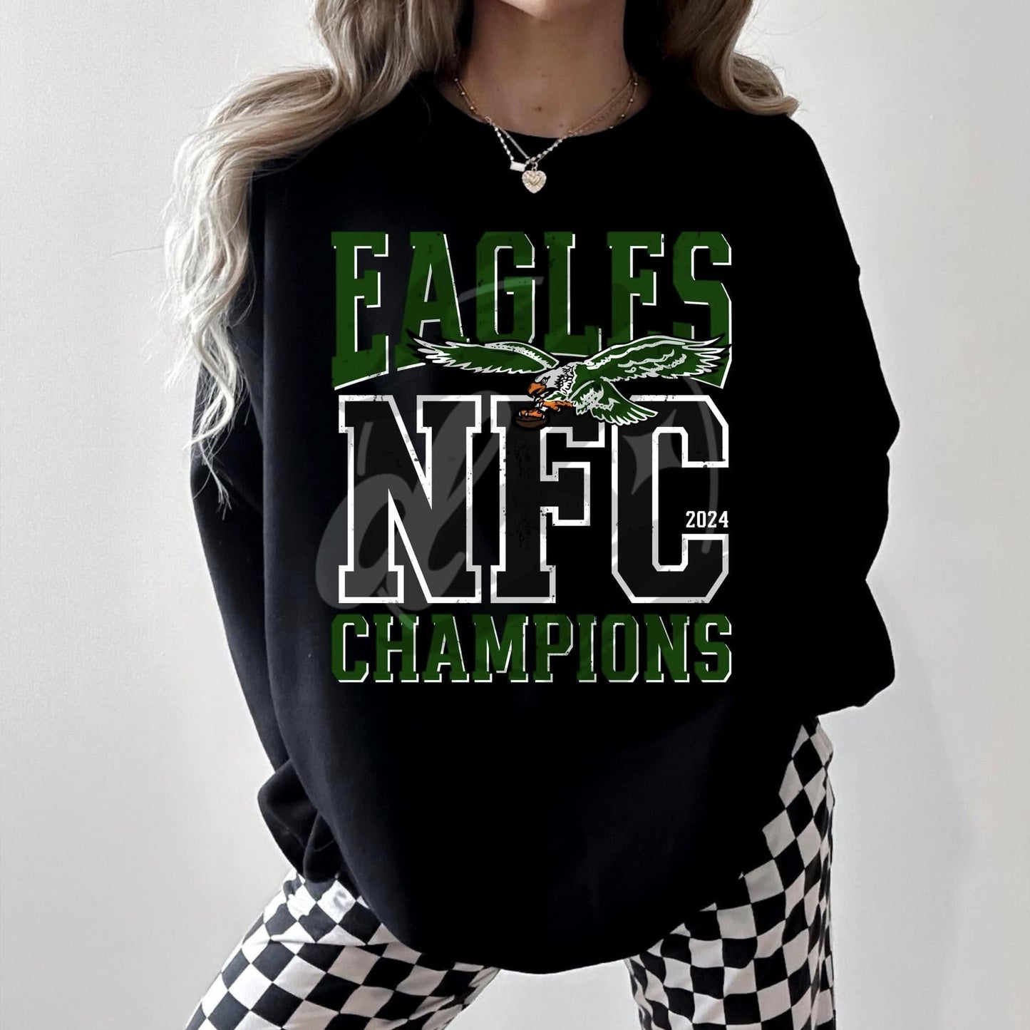 Eagles NFC Champions 2024 Graphic Tee