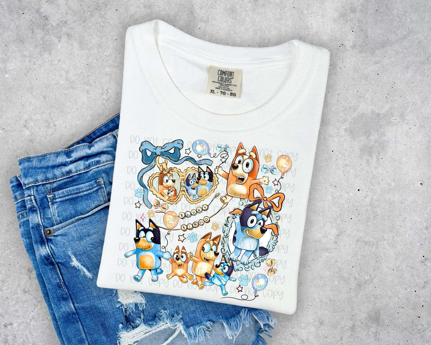 Dogs Locket Graphic Tee