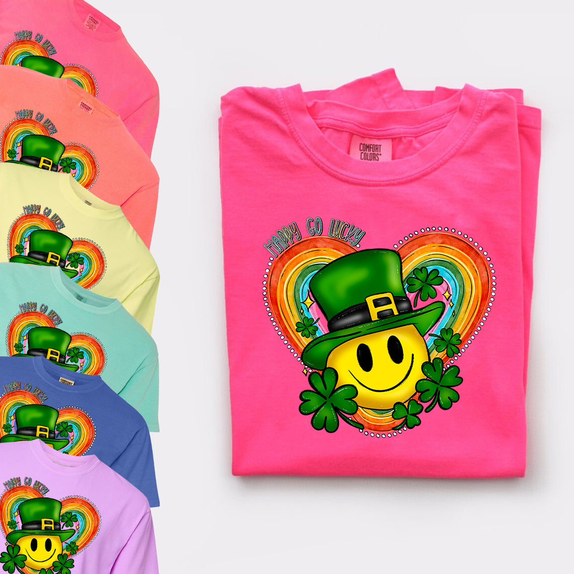 Happy Go Lucky Graphic Tee