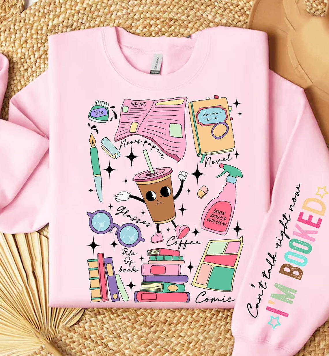 Can't Talk Right Now I'm Booked Graphic Tee