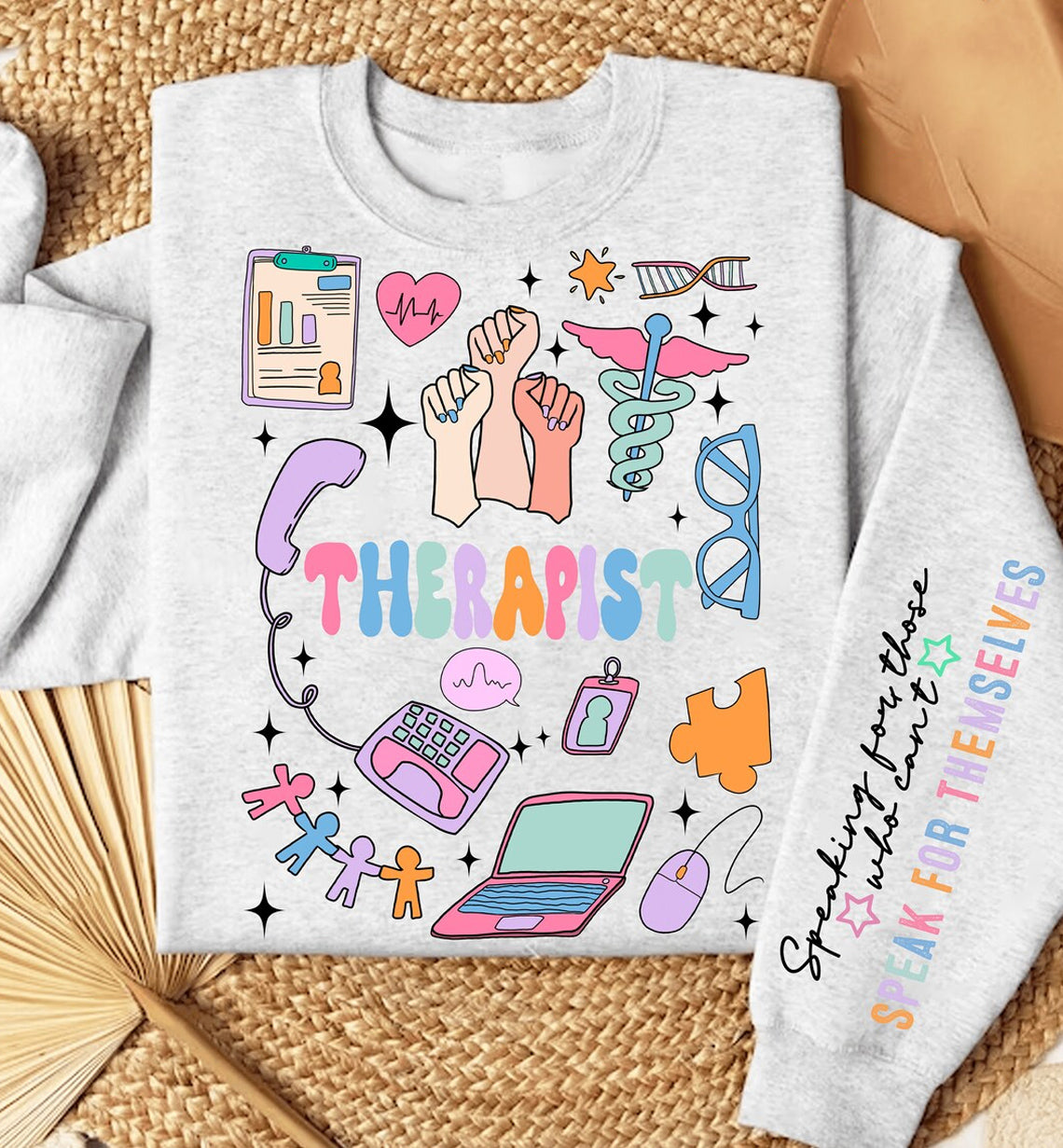 Can't Talk Right Now I'm Doing Therapist Stuff Graphic Tee