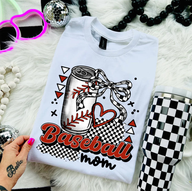 Baseball Mom Graphic Tee