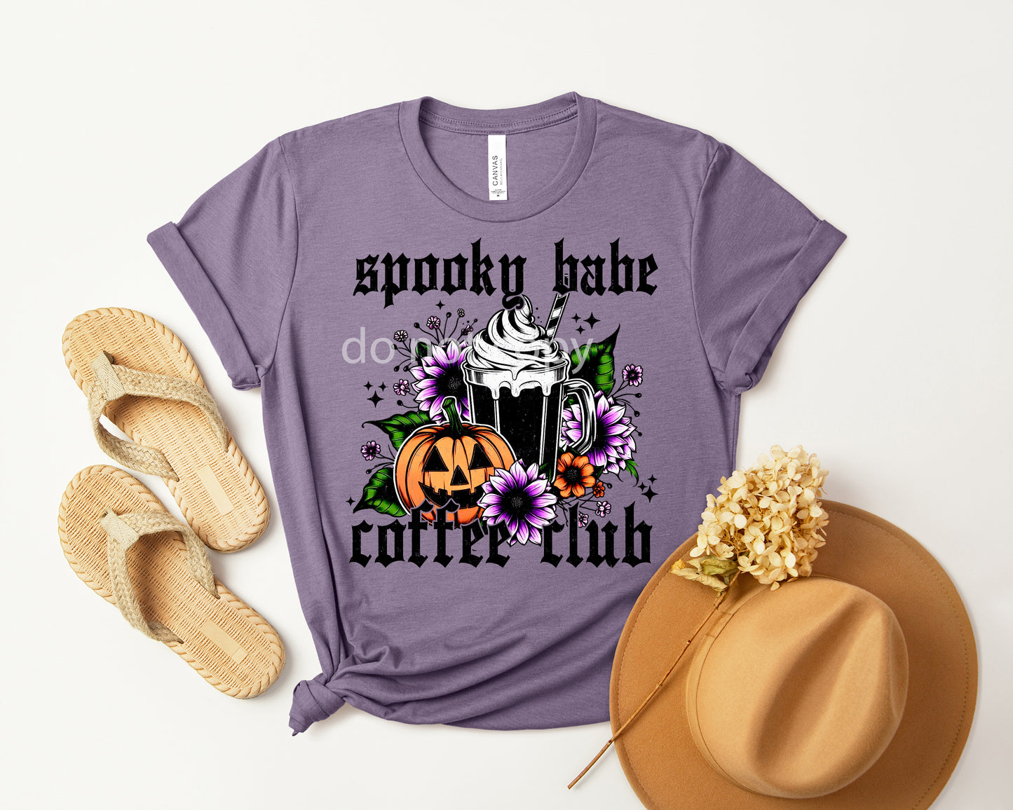 Spooky Babe Coffee Club Graphic Tee
