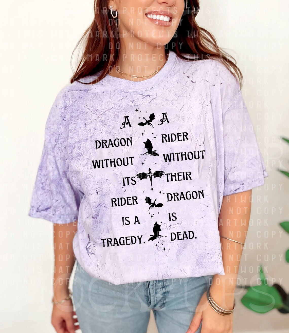 A Dragon Without It's Rider Graphic Tee