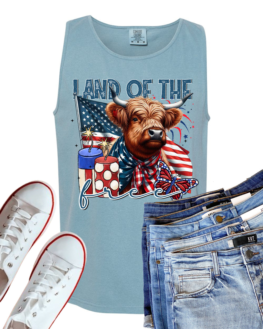Land of the Free Graphic Tee