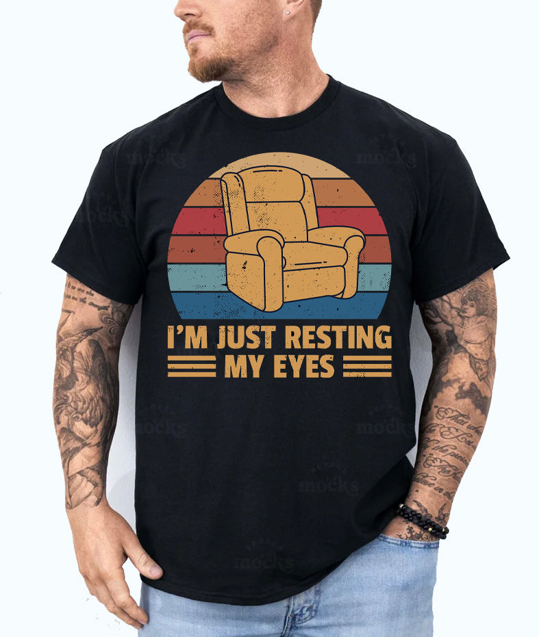 I'm Just Resting My Eyes Graphic Tee