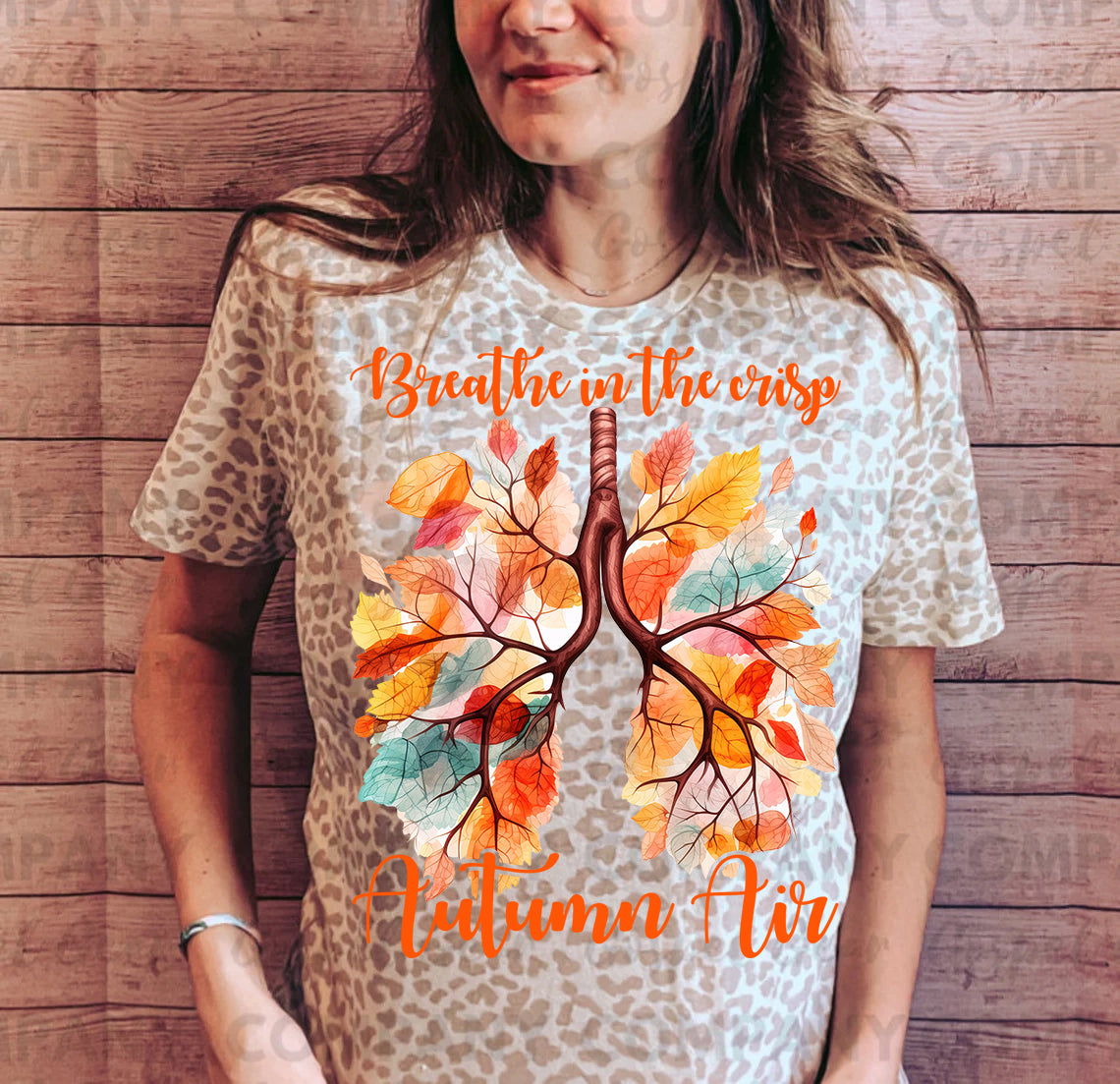 Breathe in the Crisp Autumn Air Graphic Tee