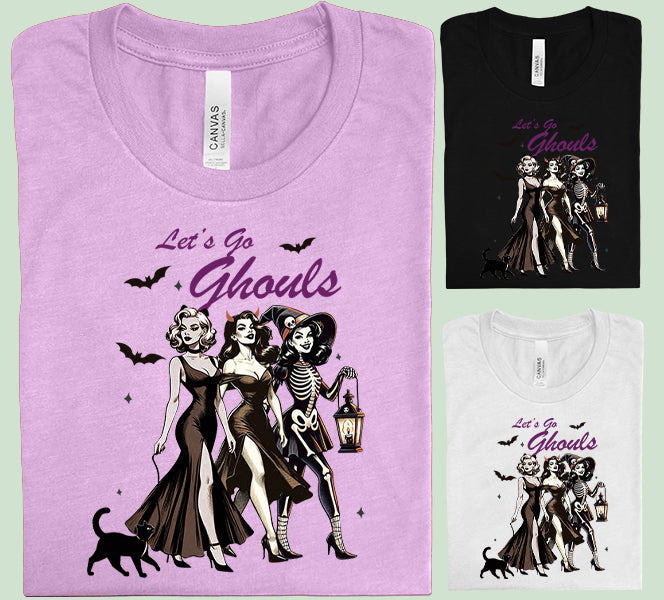 Let's Go Ghouls Graphic Tee
