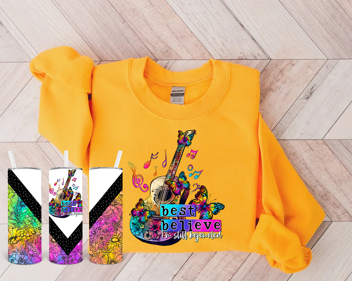 Best Believe I'm Still Bejeweled 20 oz Skinny Tumbler