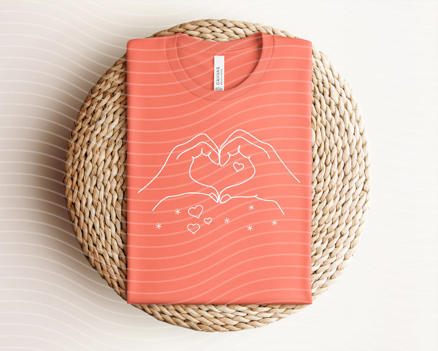 Heart Hands Graphic Tee