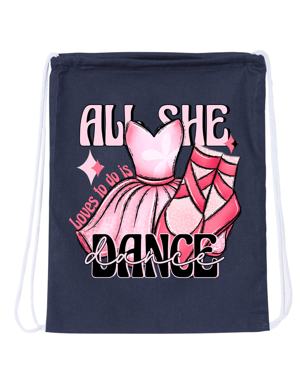 All She Loves to Do is Dance Sport Sack