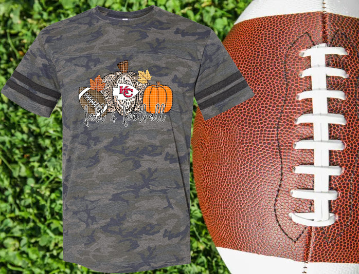 Fall & Football Graphic Tee