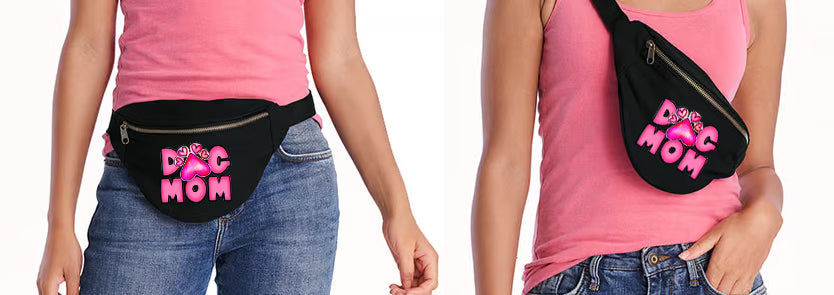 Dog Mom Fanny Pack/Belt Bag