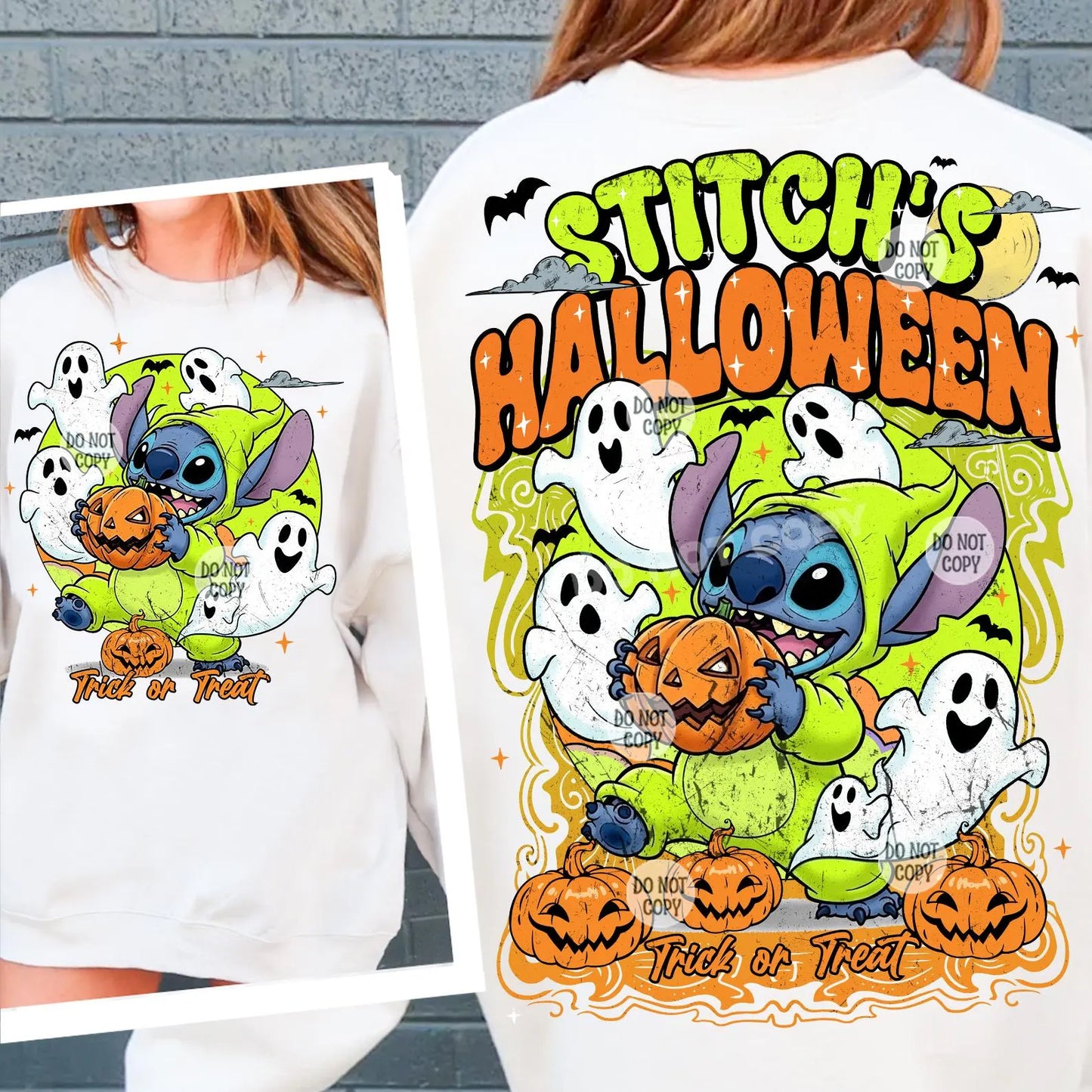 Stitch's Halloween Graphic Tee