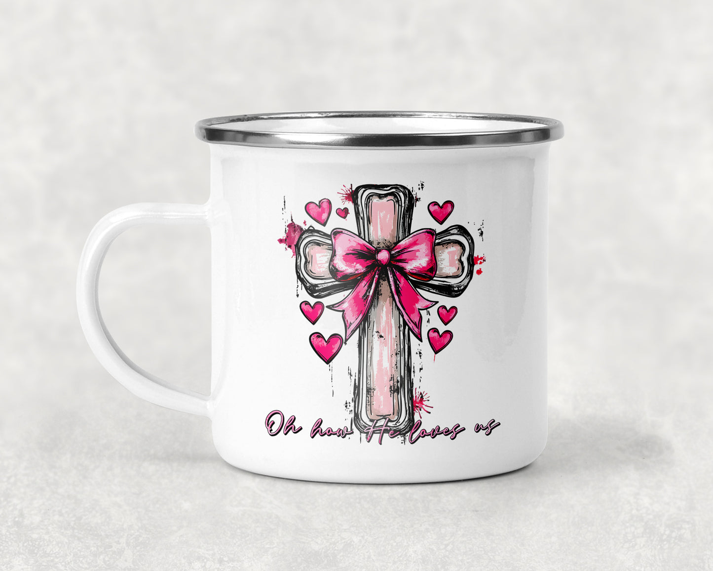 Oh How He Loves Us Mug