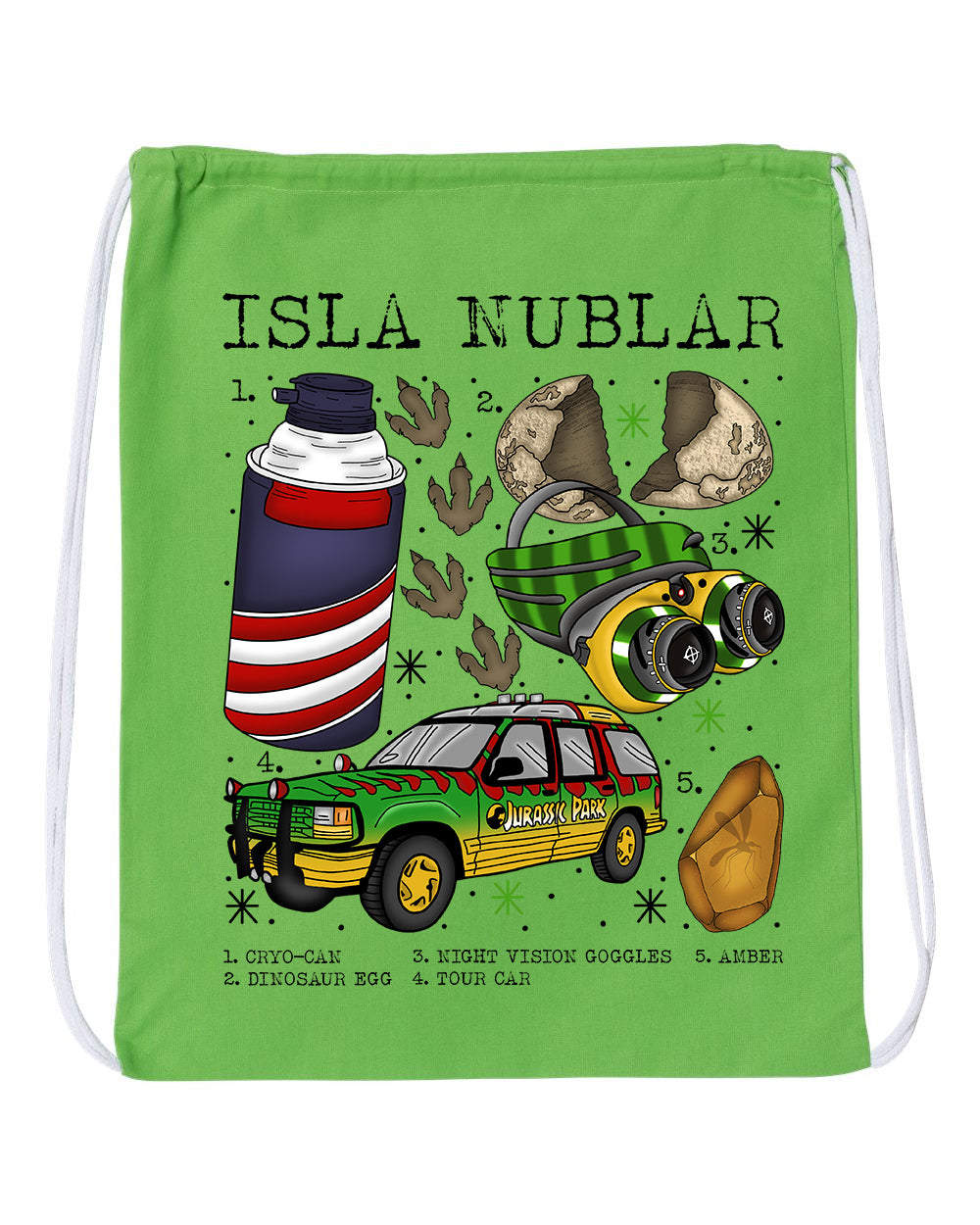 Isla Nublar Sport Sack