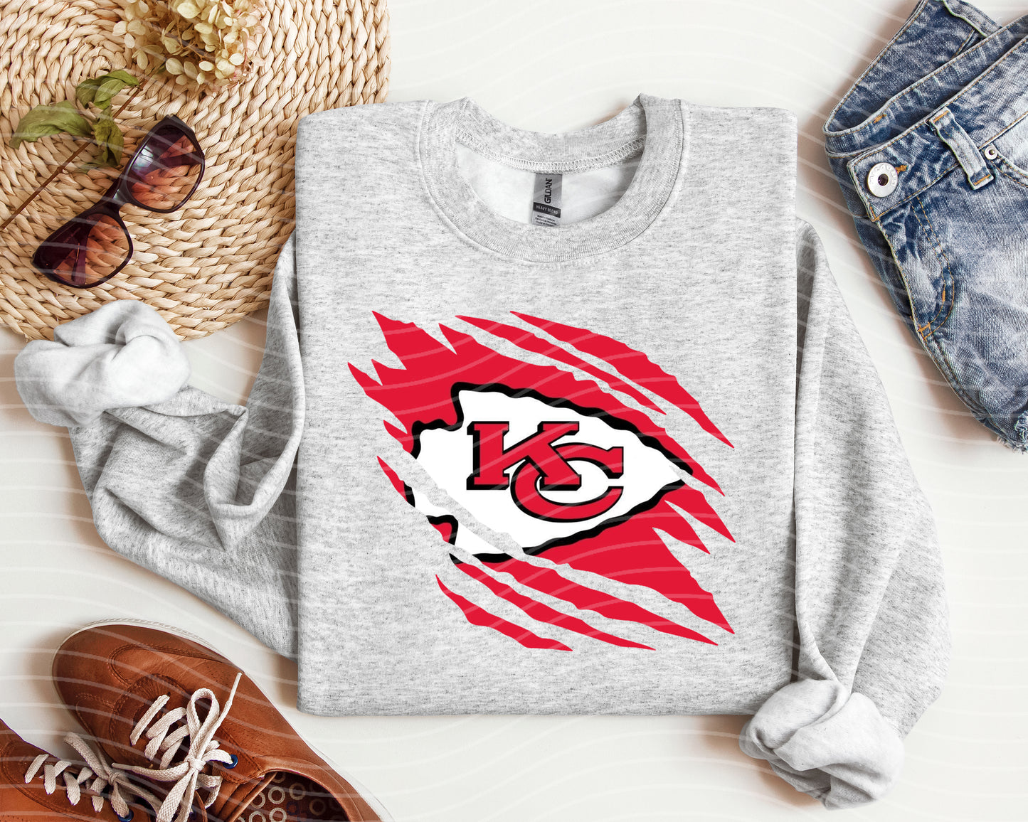 KC Chiefs Claw Graphic Tee