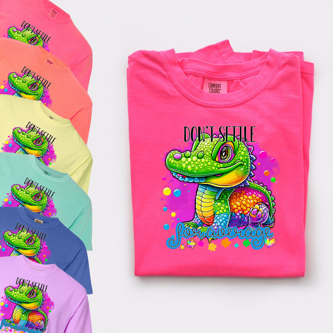 Don't Settle for Average Graphic Tee