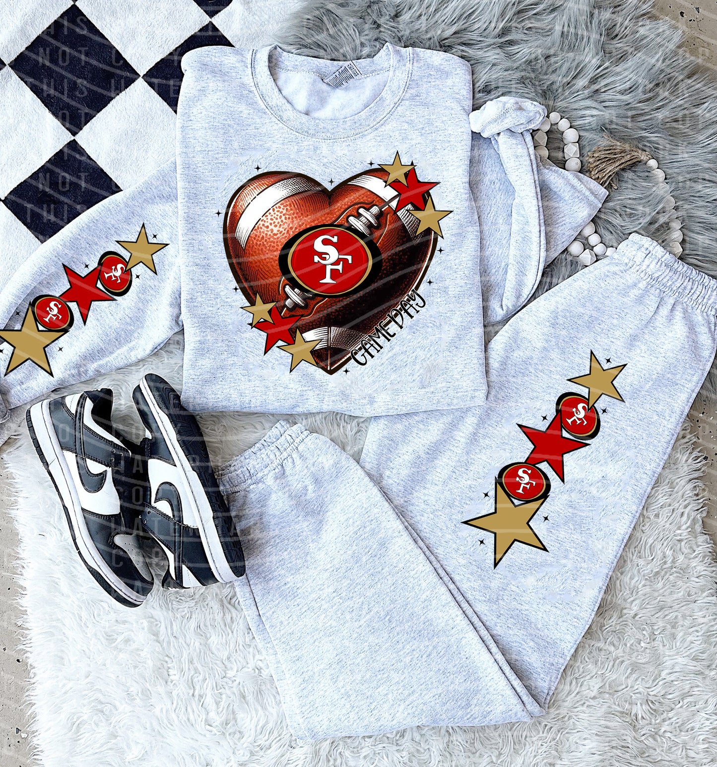 49ers Game Day Graphic Tee
