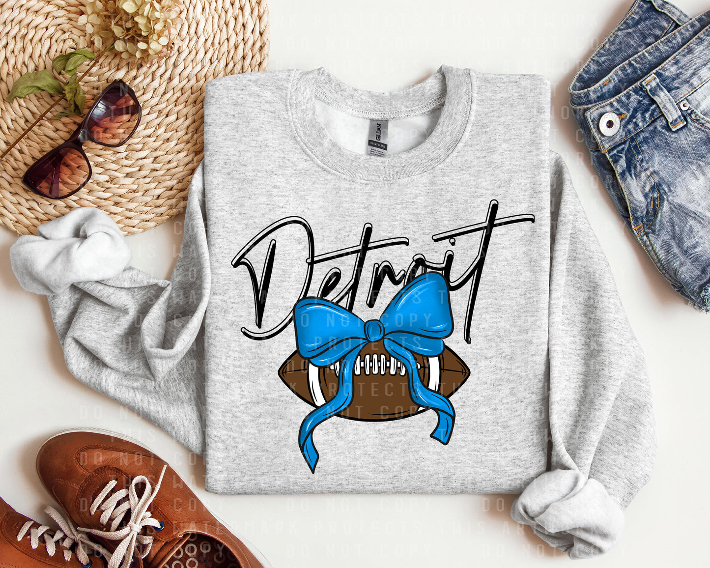 Detroit Bow Graphic Tee