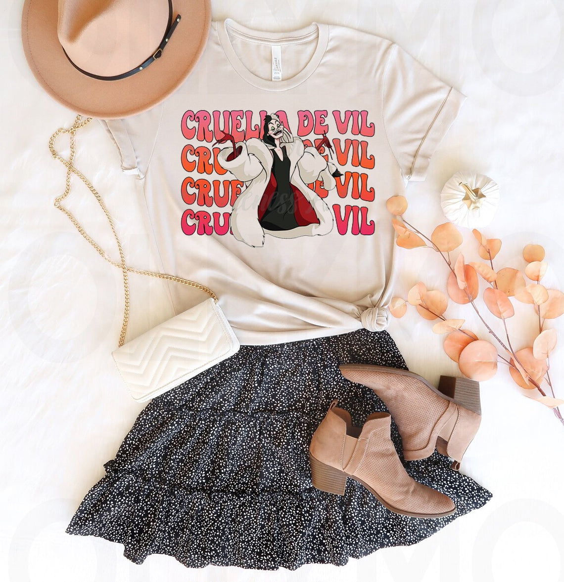 Cruella De Vil Villain Graphic Tee