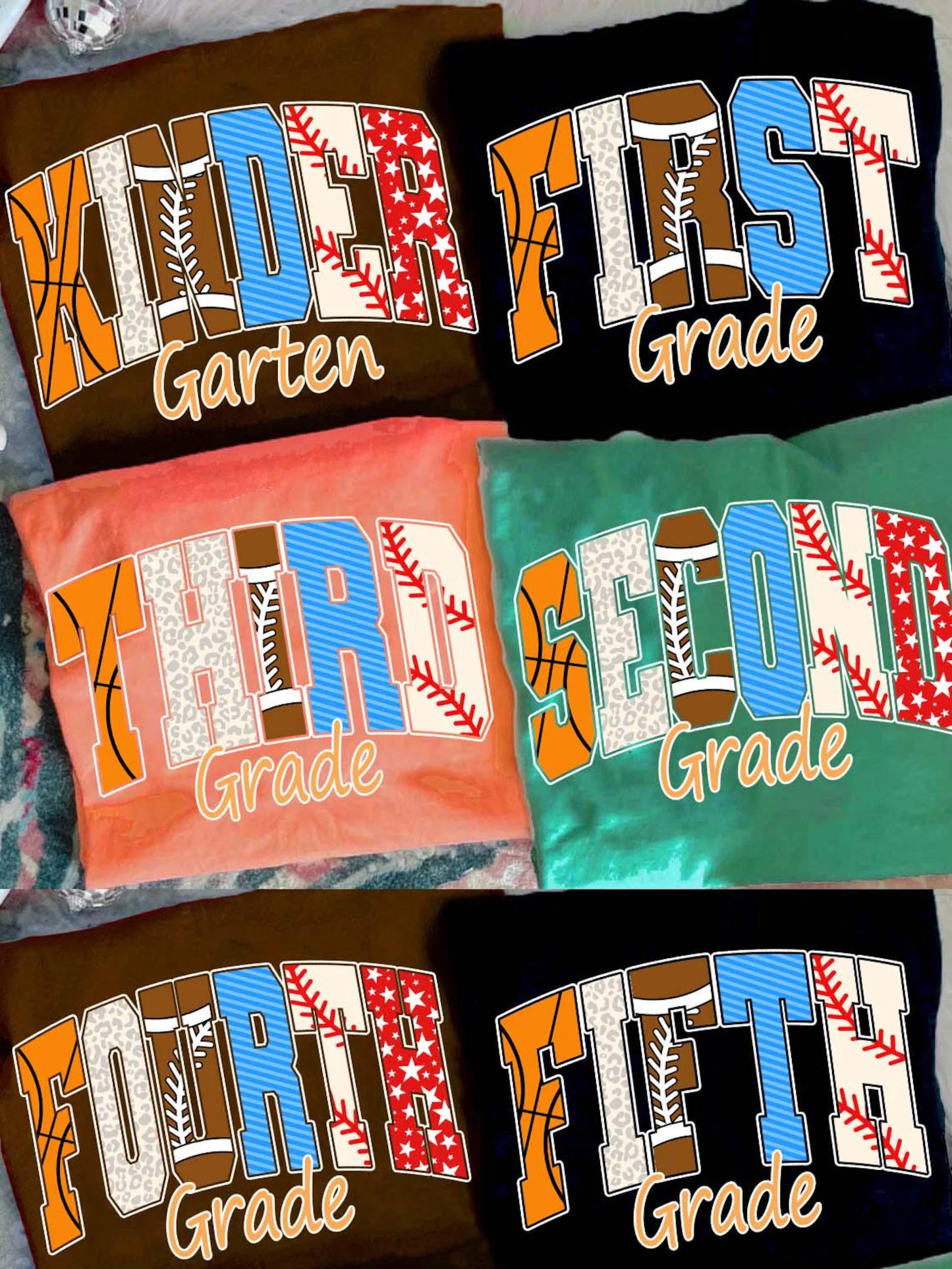 Back to School Sports Graphic Tee