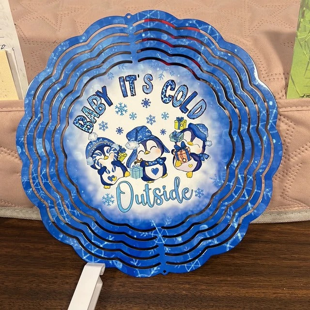 Baby It's Cold Outside Wind Spinner