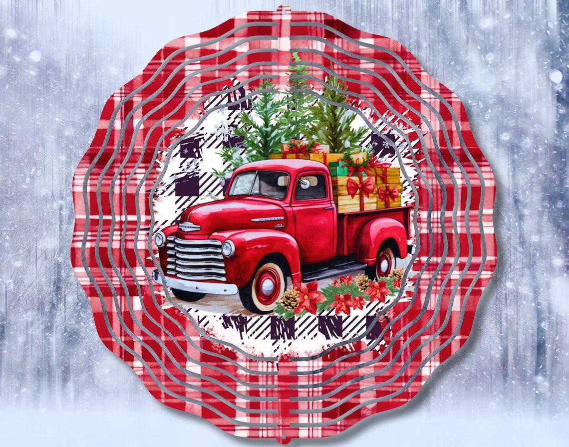 Truck Wind Spinner