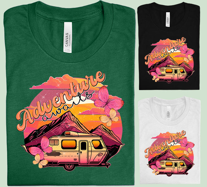 Adventure Awaits Graphic Tee
