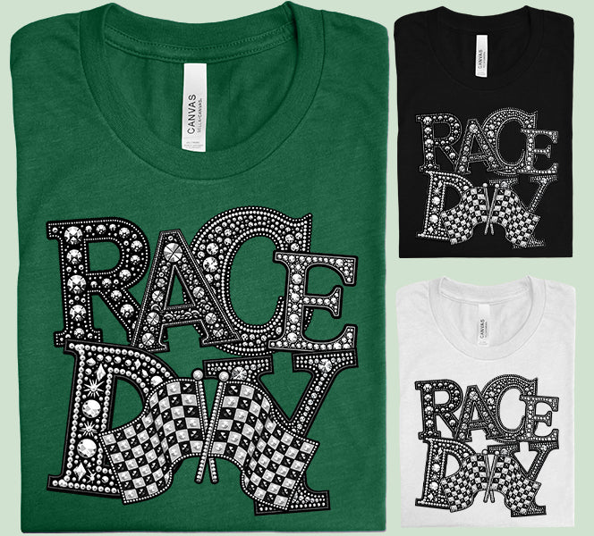 Race Day Graphic Tee