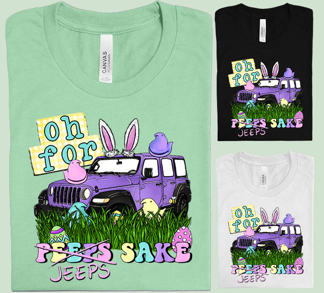 Oh for Jeeps Sake Graphic Tee
