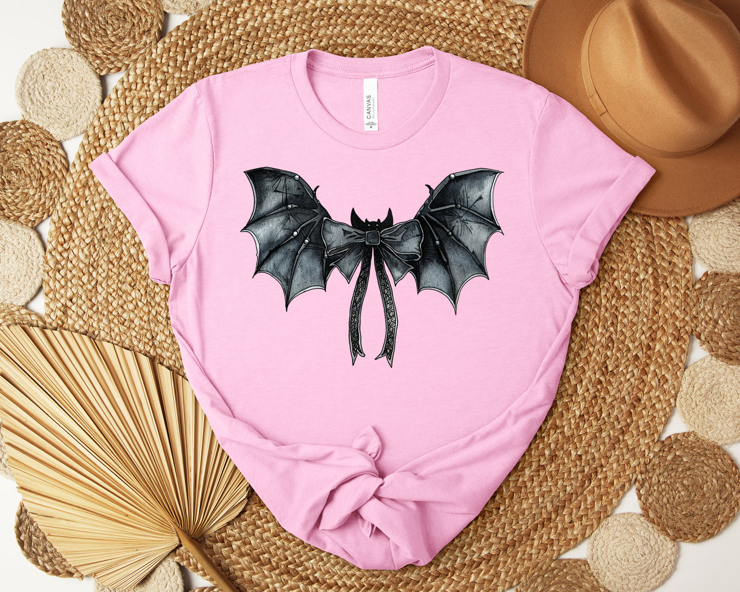 Coquette Bat Bow Graphic Tee