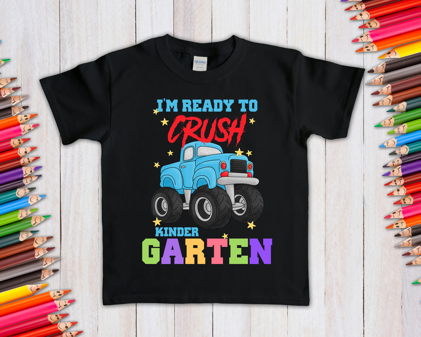 I'm Ready to Crush School Grade (Customize Pre-K, K, 1-5) Graphic Tee