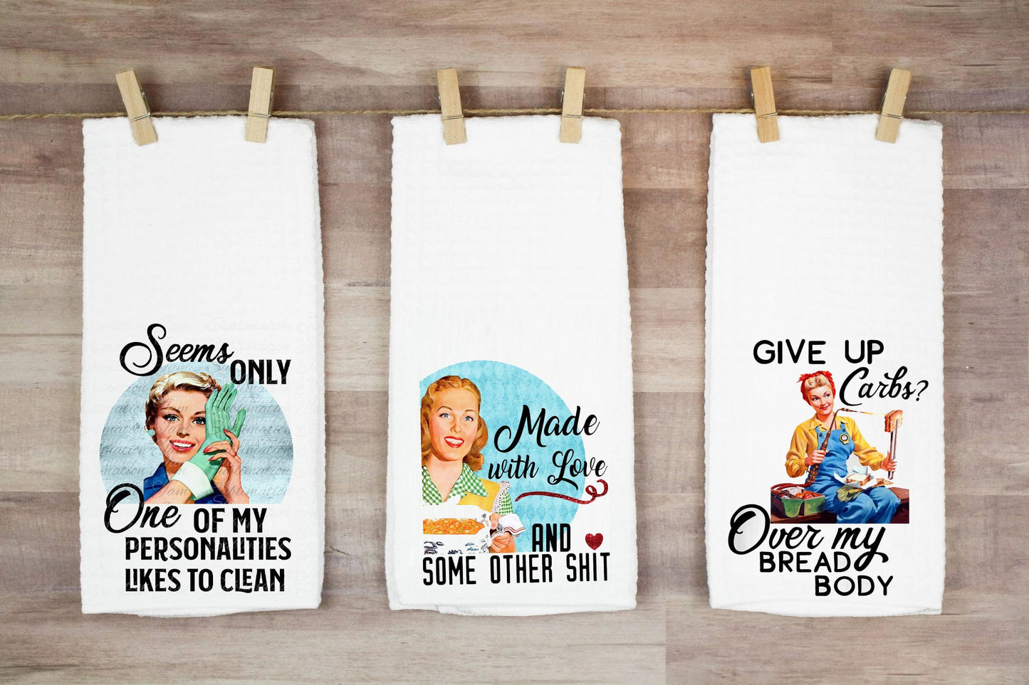 Give Up Carbs Over My Bread Body Hand Towel