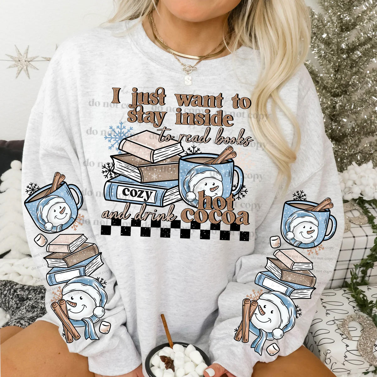 I Just Want to Stay Inside Graphic Tee