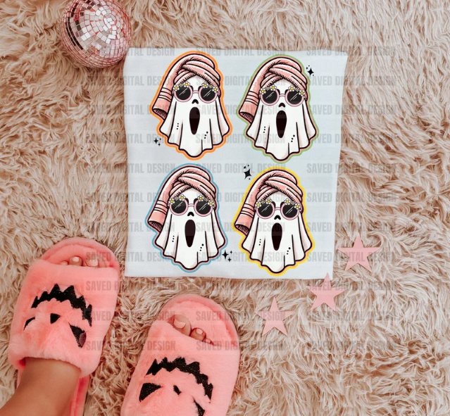 Gettin Ready Ghosts Graphic Tee