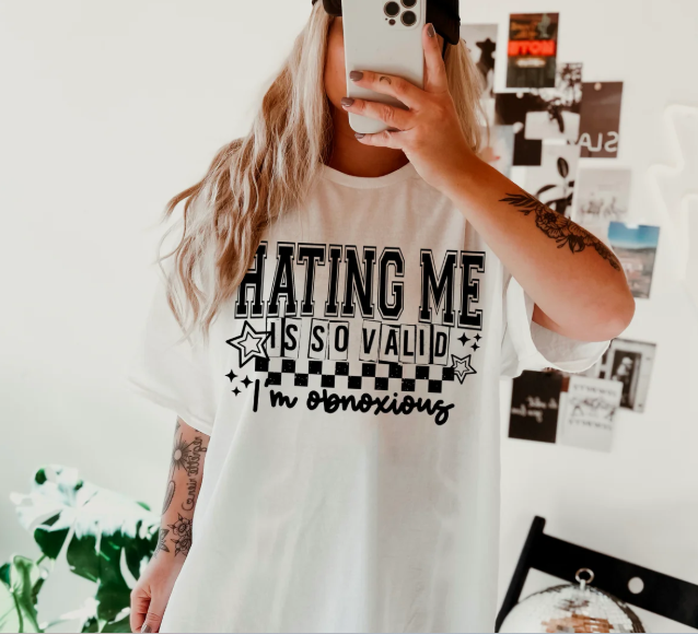 Hating Me is so Valid Graphic Tee