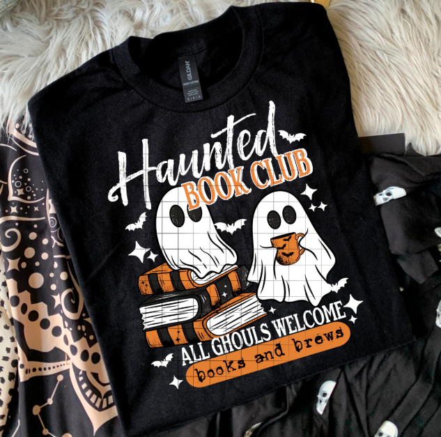 Haunted Book Club Graphic Tee