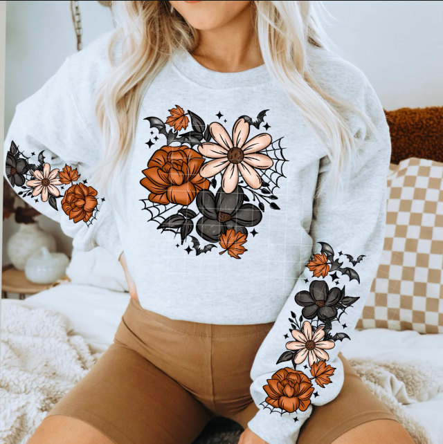 Floral Bats Graphic Tee