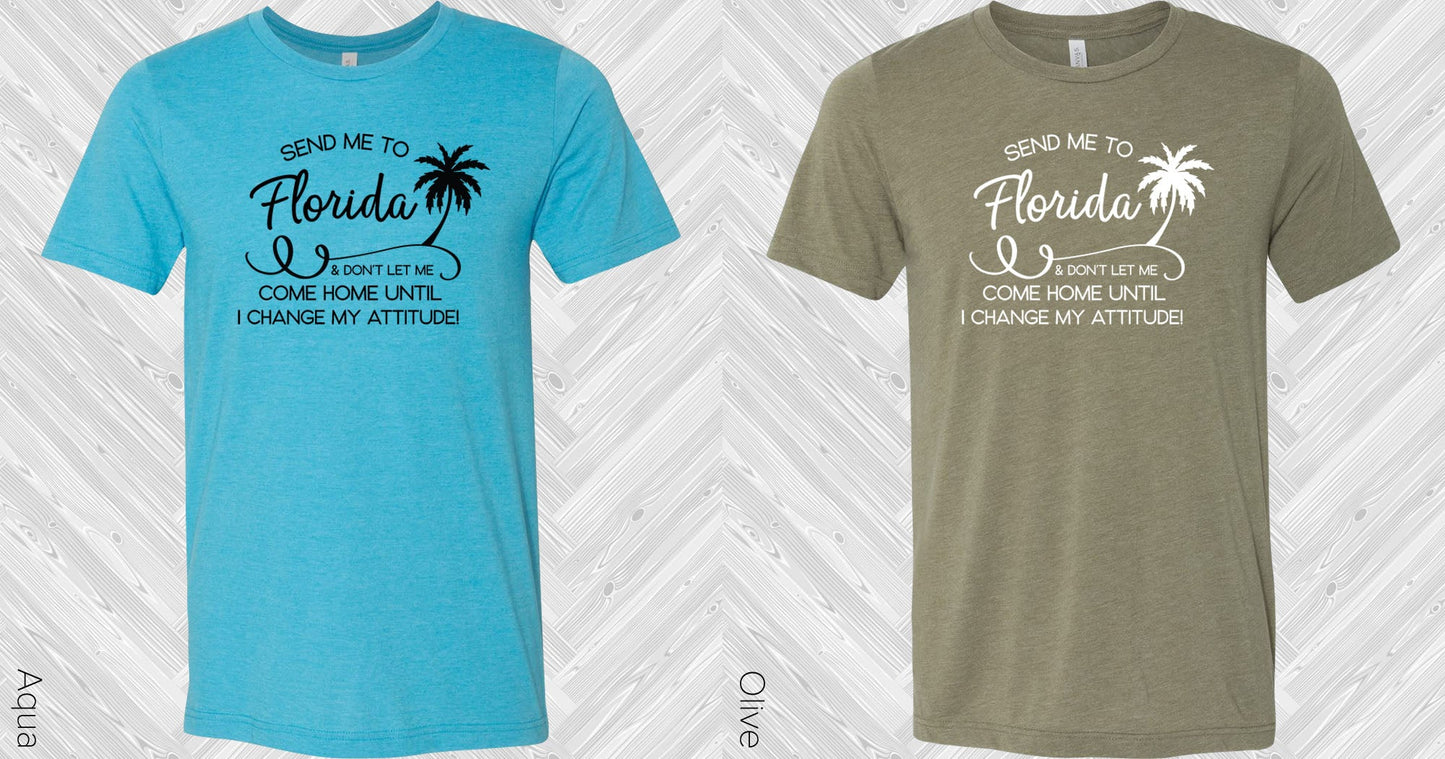 Send Me To Florida Graphic Tee Graphic Tee