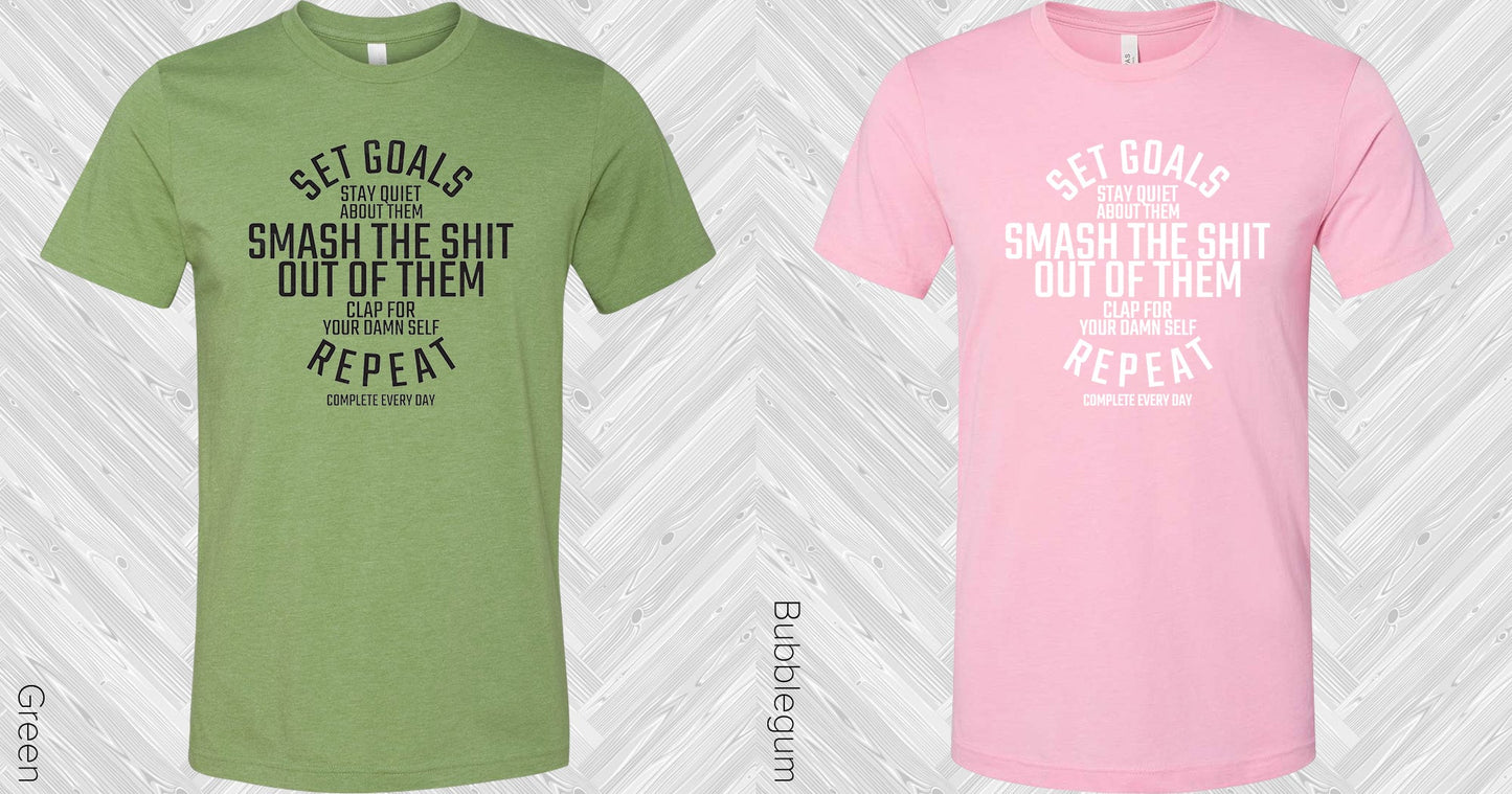 Set Goals Graphic Tee Graphic Tee