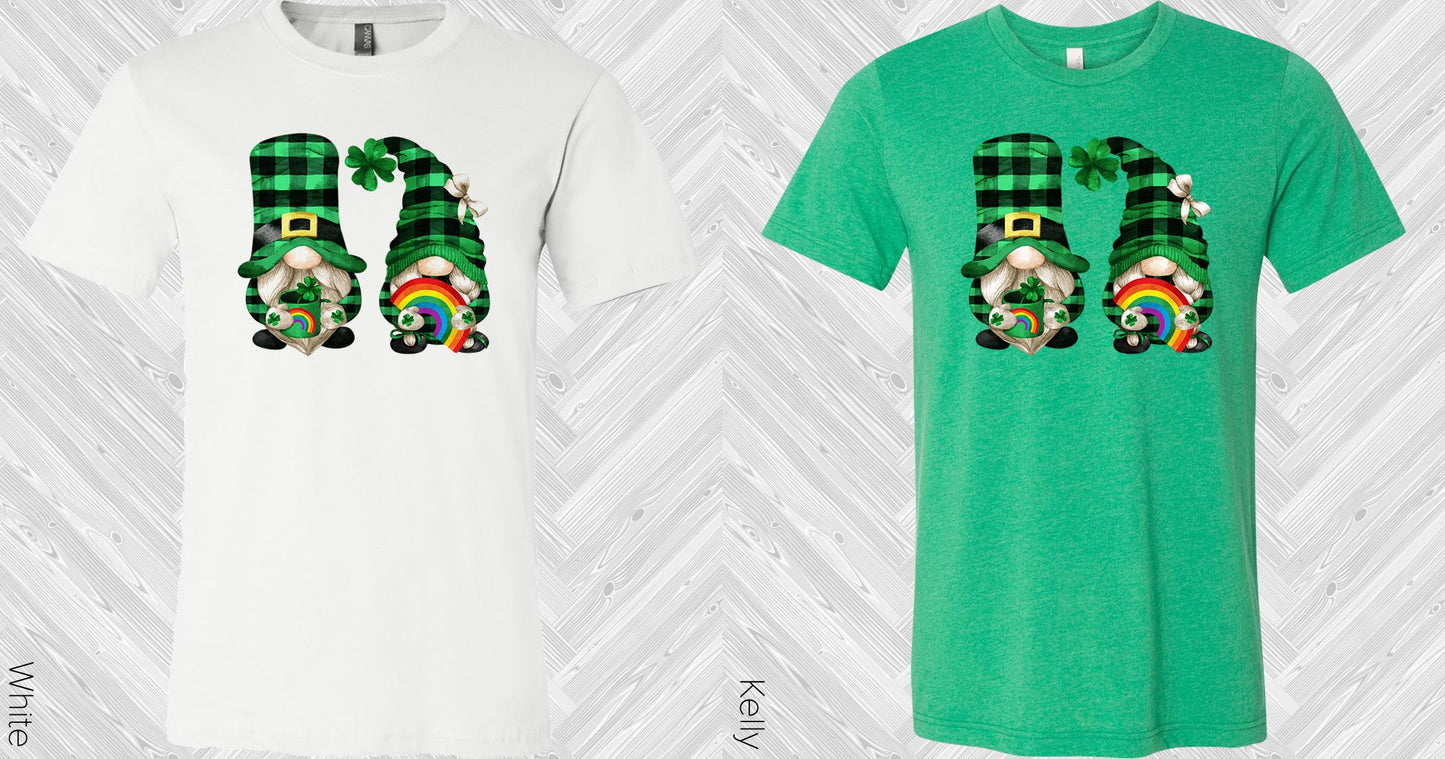 Shamrock Gnomes Graphic Tee Graphic Tee