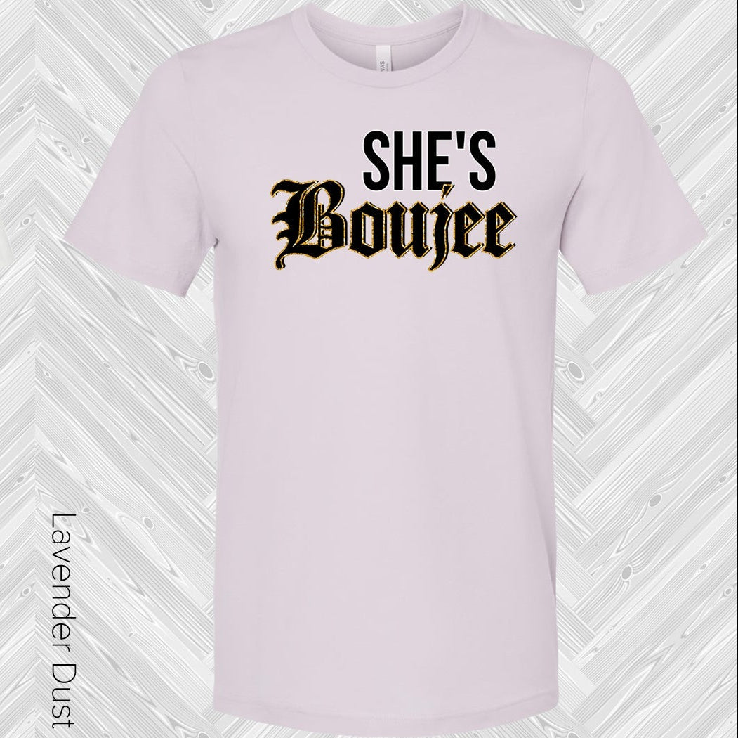 Shes Boujee Best Friend Graphic Tee Graphic Tee